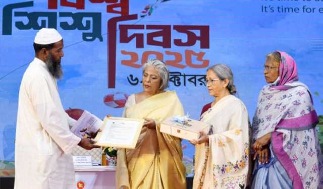 ‘শিশুর জন্য নিরাপদ বাংলাদেশ গড়তে সবাইকে এগিয়ে আসতে হবে’