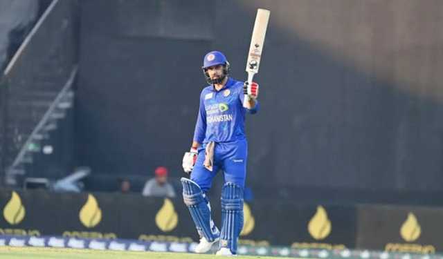 নবীর ব্যাটে শ্রীলঙ্কাকে চ্যালেঞ্জিং টার্গেট দিল আফগানিস্তান