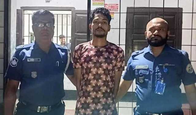 হাতকড়া খুলে আদালত থেকে পালিয়ে যাওয়া আসামি গ্রেপ্তার