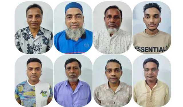 মানিকগঞ্জে সাবেক স্বাস্থ্যমন্ত্রীর এপিএসসহ গ্রেপ্তার ৮