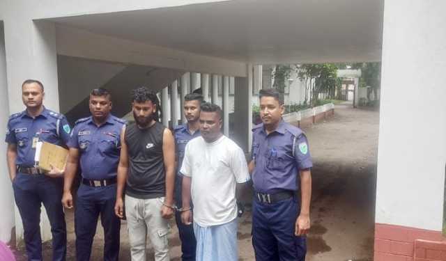 বাবা-মেয়ের কাছ থেকে টাকা ছিনতাই, গ্রেপ্তার ২