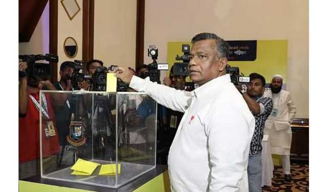 বিসিবি নির্বাচনের ভোট গ্রহণ শেষ