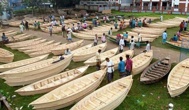 ঘিওরের ২০০ বছরের নৌকার হাট