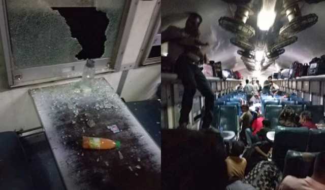 ট্রেন ছাড়তে দেরি হওয়ায় ভাঙ্গুড়ায় যাত্রীদের সঙ্গে স্থানীয়দের সংঘর্ষ