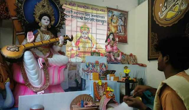 কুবিতে সিদ্ধিদাতা গণেশের বন্দনা অনুষ্ঠিত 
