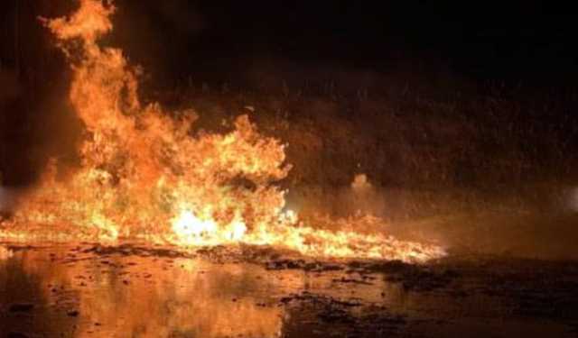 মৌলভীবাজারে তেলের লাইনে অগ্নিকাণ্ড, আহত ২