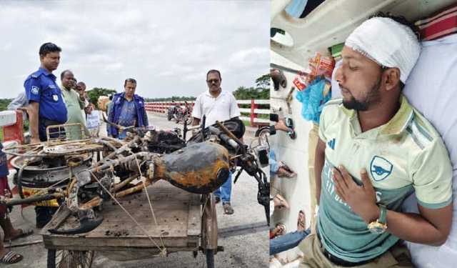 গোপালগঞ্জে ছাত্রদল নেতার বিরুদ্ধে ব্যবসায়ীকে মারধর ও মোটরসাইকেল পোড়ানোর অভিযোগ