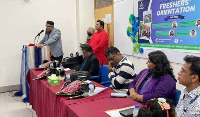 গ্রিন ইউনিভার্সিটির সাংবাদিকতা বিভাগে নবীনবরণ অনুষ্ঠিত