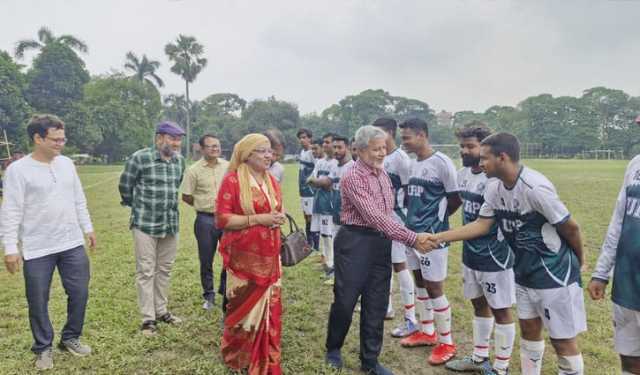 জাবিতে আন্তঃবিভাগ ফুটবল প্রতিযোগিতা শুরু