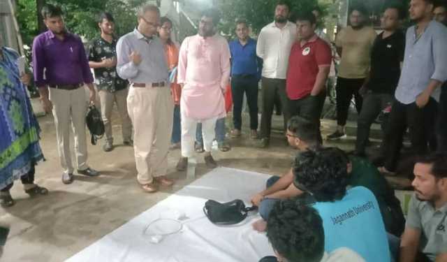 ডিসেম্বর মধ্যে ছাত্র সংসদ নির্বাচনের আশ্বাস জবি উপাচার্যের