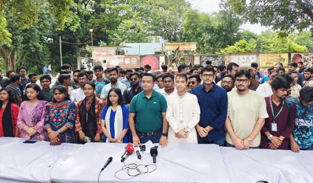 জাকসু নির্বাচন: ছাত্রদলের পূর্ণাঙ্গ প্যানেল ঘোষণা