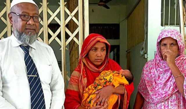 অবশেষে মুক্ত জীবনে সেই নবজাতক, জামিনে মা-নানি