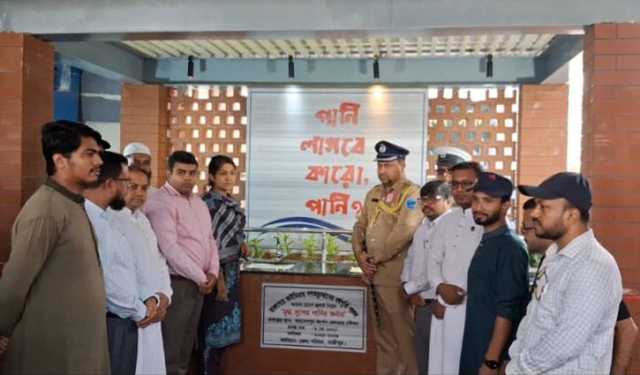 জয়দেবপুর জংশনে মুগ্ধর নামে সুপেয় পানির কর্নার