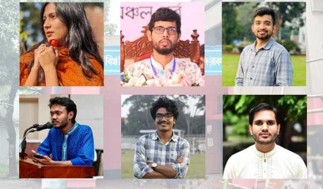 রাকসু নির্বাচন: আলোচিত ভিপি প্রার্থীদের প্রতিশ্রুতির ফুলঝুড়ি