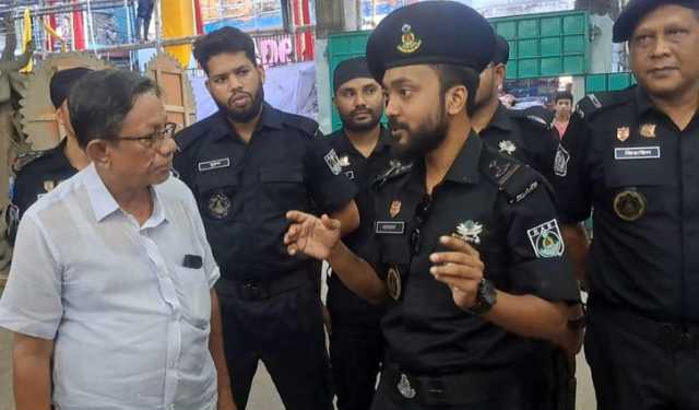 চাঁদপুরের ২২৪টি মন্ডপে র‍্যাবের টহল