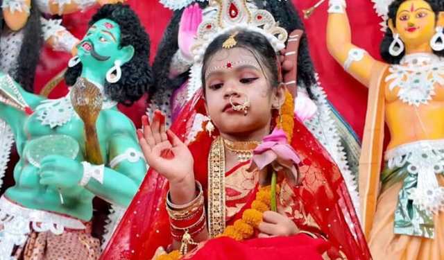 রাজশাহীতে এবার ২ মণ্ডপে কুমারী পূজা