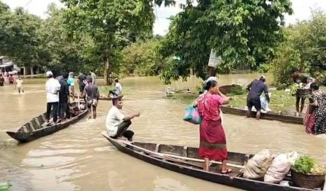 রাঙামাটিতে নিম্নাঞ্চল প্লাবিত
