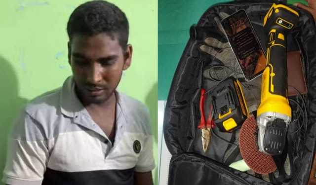 ডাকাতির জন্য বিকেলে থেকে ব্যাংকে লুকিয়ে ছিলেন যুবক