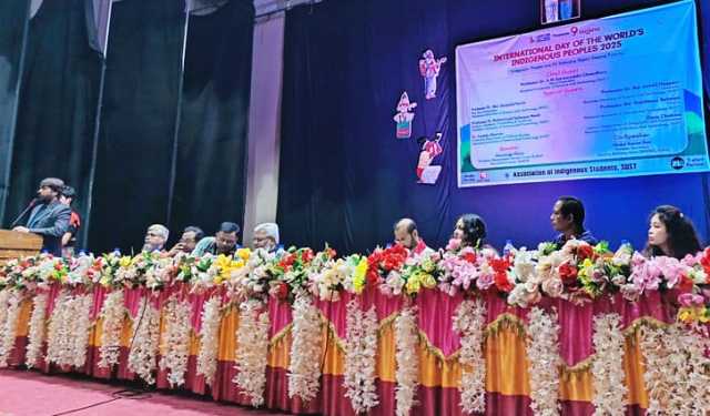 শাবিপ্রবিতে বিশ্ব আদিবাসী দিবস উদযাপন