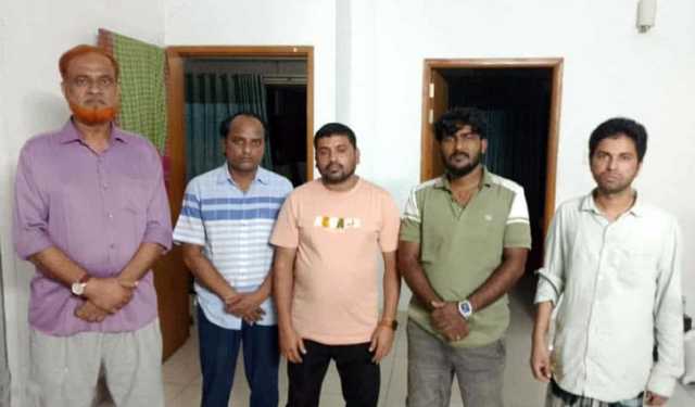 সাদ হত্যা মামলায় আ.লীগ ও অঙ্গসংগঠনের ৫ নেতা গ্রেপ্তার