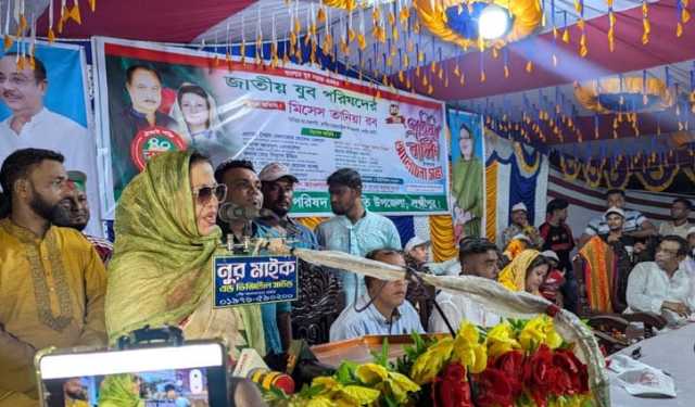রাষ্ট্রকে অস্থিতিশীল পরিস্থিতির দিকে ঠেলে না দেওয়ার আহ্বান তানিয়া রবের