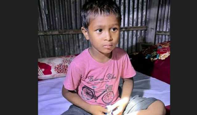 সারাদিন মোটরসাইকেলে ঘুরিয়ে রাতে ছেলেকে পুকুরে ফেলে দিলেন বাবা
