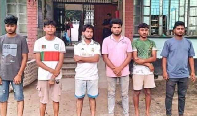 ঠাকুরগাঁওয়ে চাঁদাবাজির অভিযোগে ছাত্রদল নেতাসহ আটক ৬ 