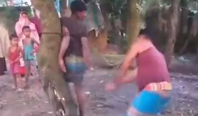 কুমিল্লায় চোর সন্দেহে গাছে বেঁধে নির্যাতন, আটক ১