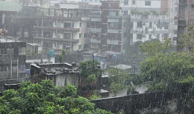 আগামী ৫ দিন মাঝারি থেকে ভারী বৃষ্টির পূর্বাভাস