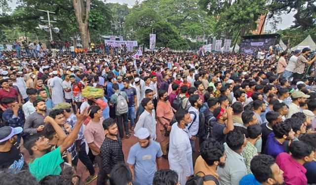 শহীদ মিনারে এনসিপির সমাবেশ শুরু