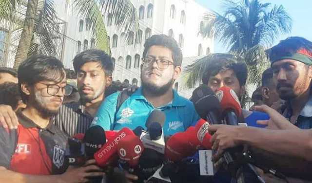 স্বরাষ্ট্র-শিক্ষা উপদেষ্টাকে এসে দাবি মানার ঘোষণা দিতে, না হলে আন্দোলন চলবে