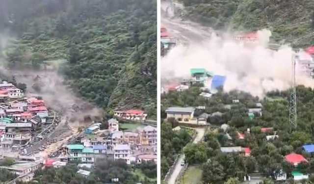 ভারতের উত্তরাখণ্ডে মেঘভাঙা বৃষ্টিতে ভূমিধস, নিখোঁজ ৫০