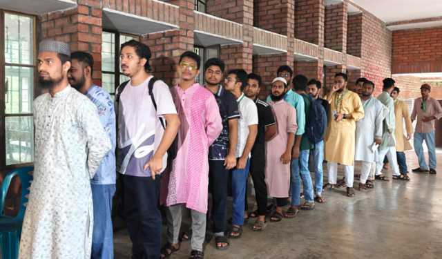 প্রীতিলতা হলে ৪ ঘণ্টায় ভোট পড়েছে মাত্র ৮০টি