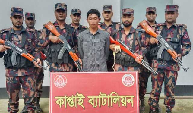 রাঙামাটির জুড়াছড়ি সীমান্তে ভারতীয় নাগরিক আটক