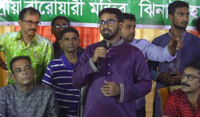 পাহাড়ে বিশৃঙ্খলার জন্য ভারত দায়ী: রাশেদ খাঁন