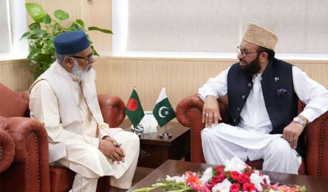 ইসলামাবাদে ধর্ম উপদেষ্টাকে সংবর্ধনা, ধর্মীয় ডেলিগেশন প্রেরণে ঐকমত্য