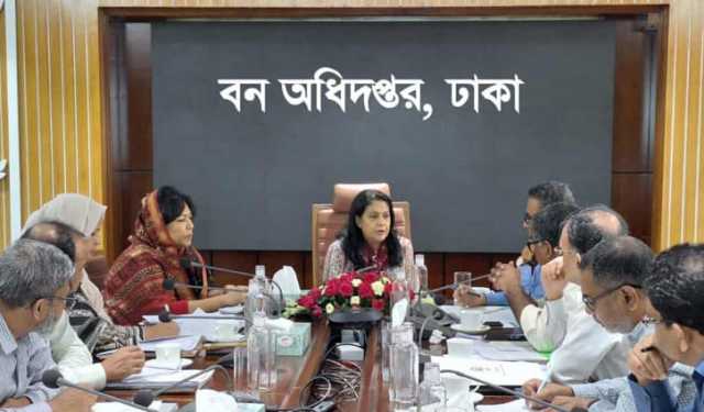 ‘বনভূমি কাভারেজ ২০ শতাংশে উন্নীত কর‌তে কর্মপরিকল্পনা হয়েছে’ 