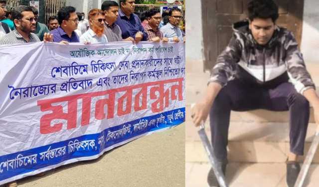 বরিশালে আন্দোলন থেকে নিষিদ্ধ ঘোষিত ছাত্রলীগ নেতা গ্রেপ্তার