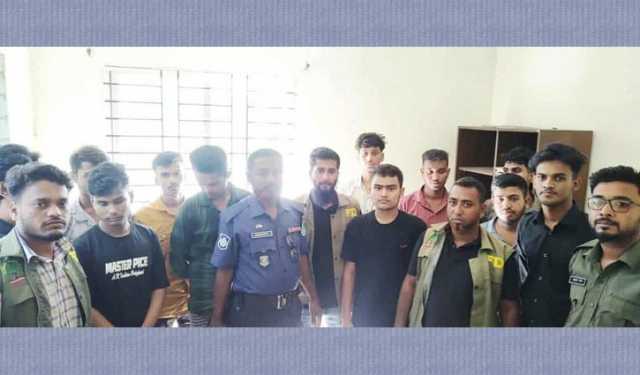 সাফারি পার্কে অনুপ্রবেশ, ১১ জনকে পুলিশে সোপর্দ