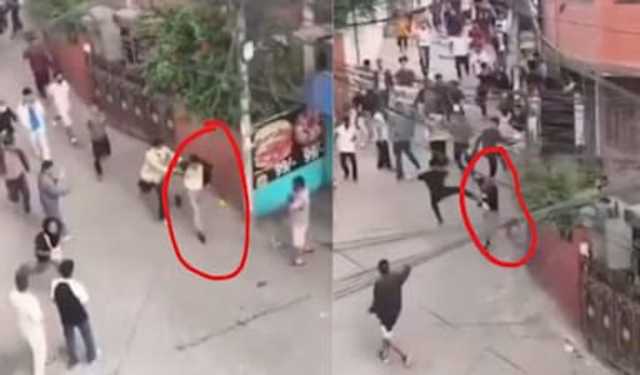 জনতার হাতে মার খেলেন নেপালের অর্থমন্ত্রী