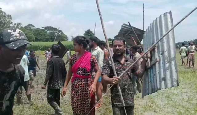 কিশোরগঞ্জে মাইকে ঘোষণা দিয়ে সংঘর্ষ, আহত ৩০
