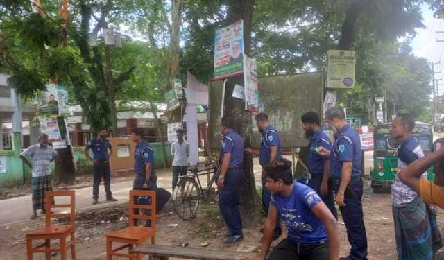 রাজনগরে স্বেচ্ছাসেবক দলের একাংশের বাধায় কর্মিসভা পণ্ড