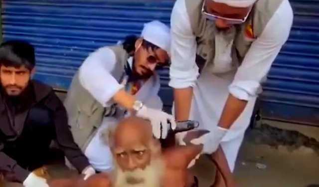 বৃদ্ধের চুল-দাড়ি কাটার ঘটনায় মামলা