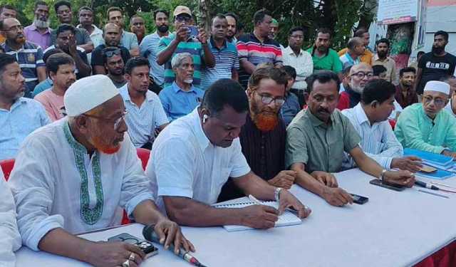 বাগেরহাটে ৪ আসন বহালের দাবিতে গণস্বাক্ষর
