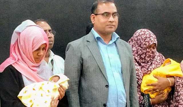অভিভাভকহীন ২ নবজাতক পেল নাম-ঠিকানা