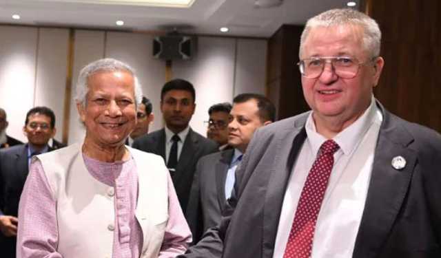 গ্যাসপ্রমকে বাংলাদেশে আরো অনুসন্ধান চালানোর আহ্বান প্রধান উপদেষ্টার