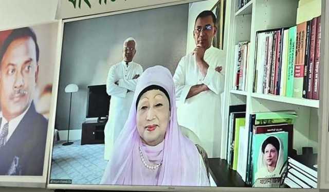 গণতন্ত্র প্রতিষ্ঠায় সবাইকে ঐক্যবদ্ধ থাকার আহ্বান খালেদা জিয়ার