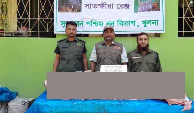 খুলনায় ৫০ কেজি হরিণের মাংস উদ্ধার 