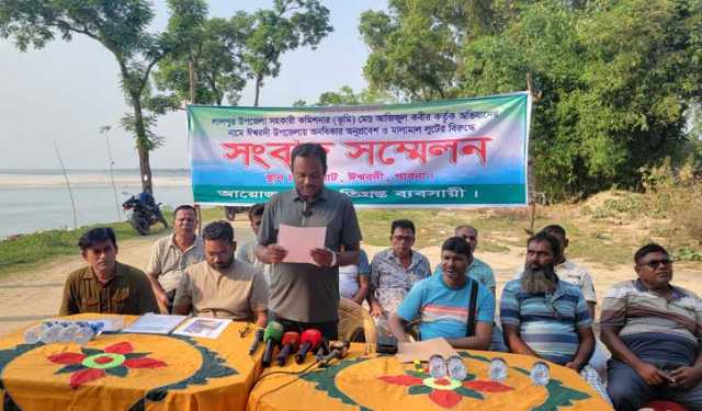 লালপুরের এসিল্যান্ডের বিরুদ্ধে নিয়মবহির্ভূতভাবে অভিযানের অভিযোগ