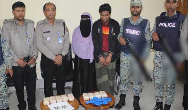 রোহিঙ্গা ক্যাম্পে ইয়াবা পিস্তল ও গুলি, একজন নারীসহ গ্রেপ্তার ২